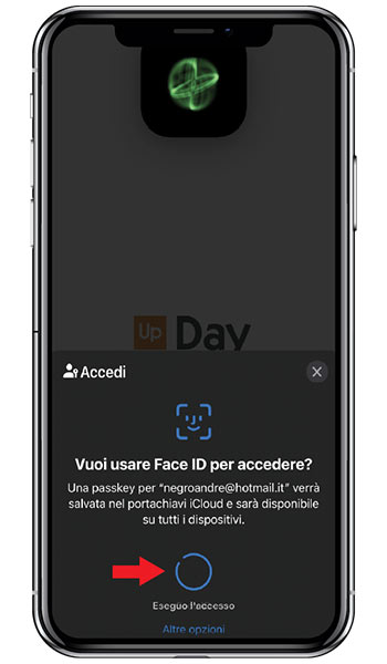 Step 5 | 2. per IOS: usa Face ID